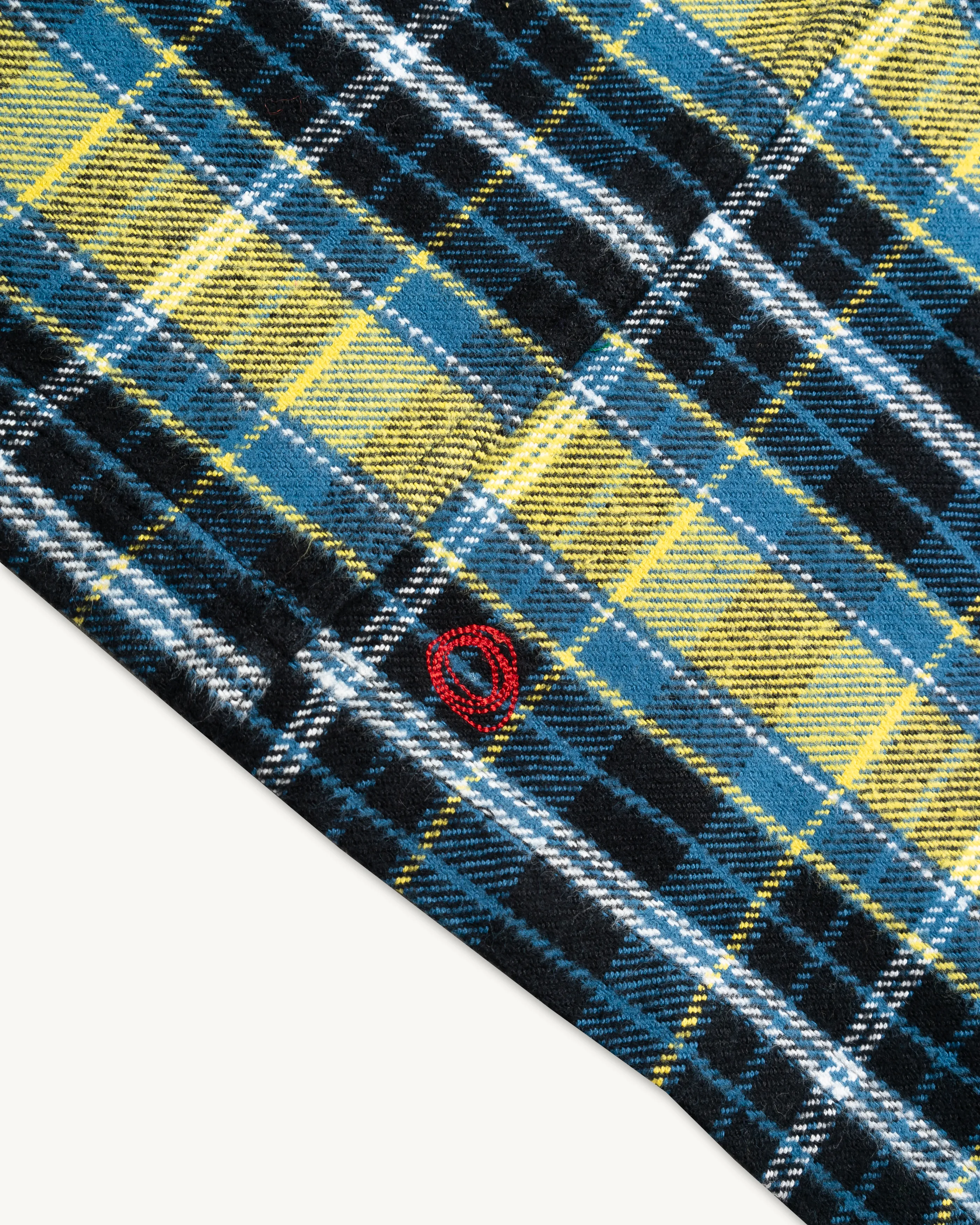 Asymm Yoke Flannel Shirt in Imperf Glitch