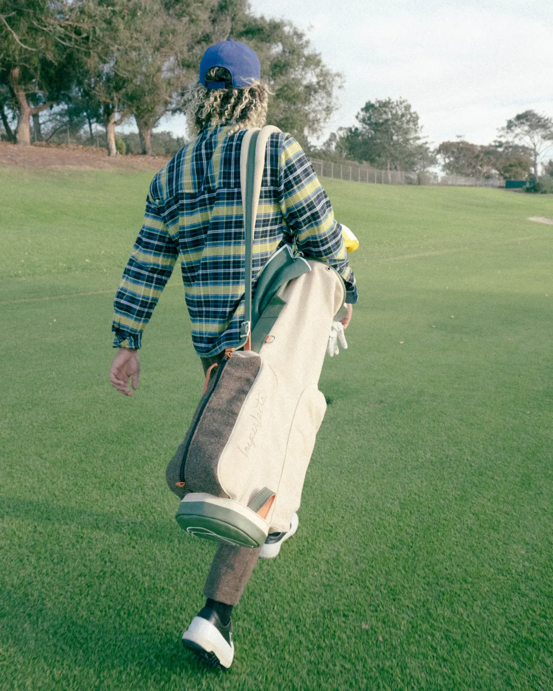 Asymm Yoke Flannel Shirt in Imperf Glitch