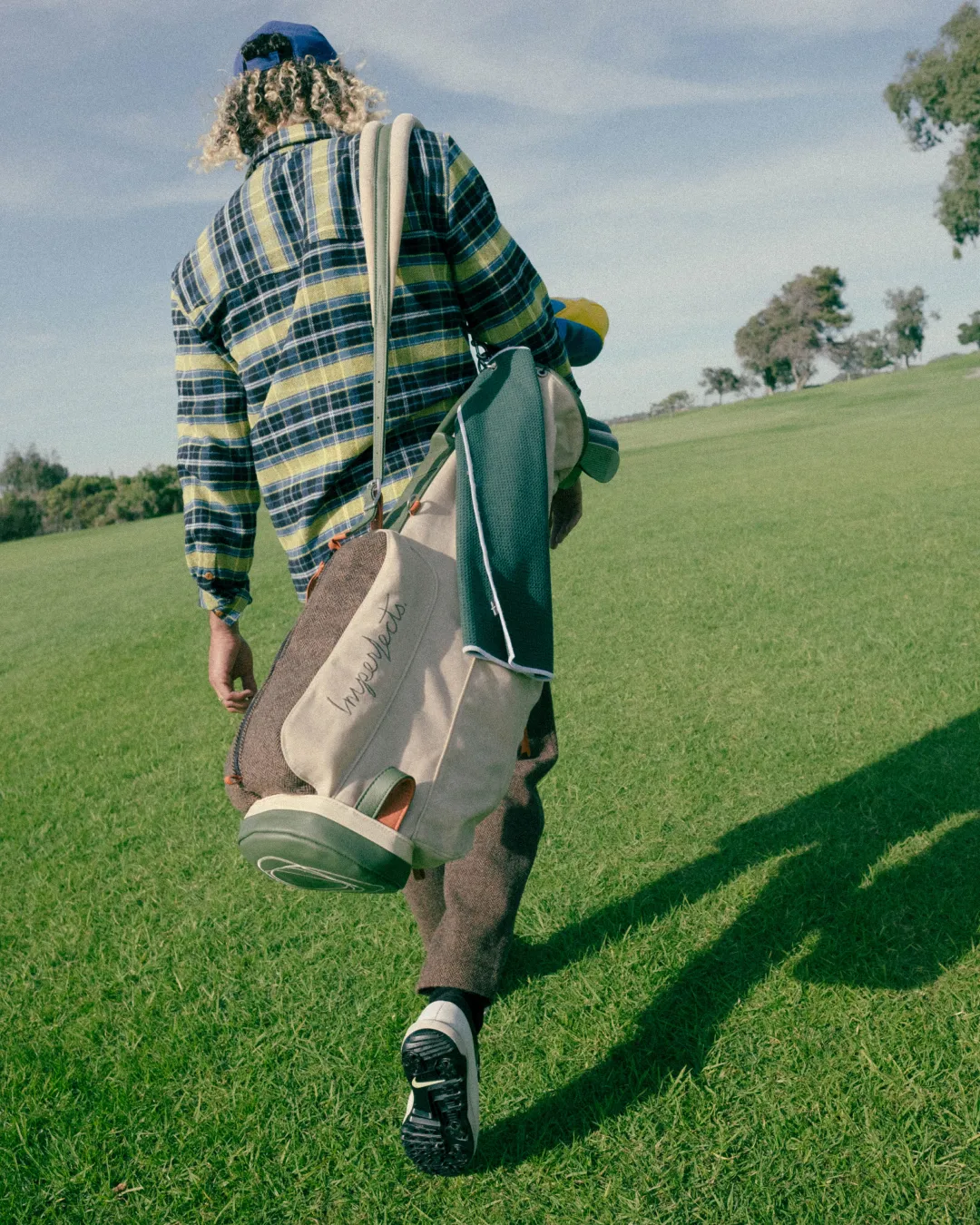 Asymm Yoke Flannel Shirt in Imperf Glitch