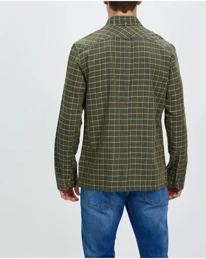 Ben Sherman Grid Check Laundered Shirt