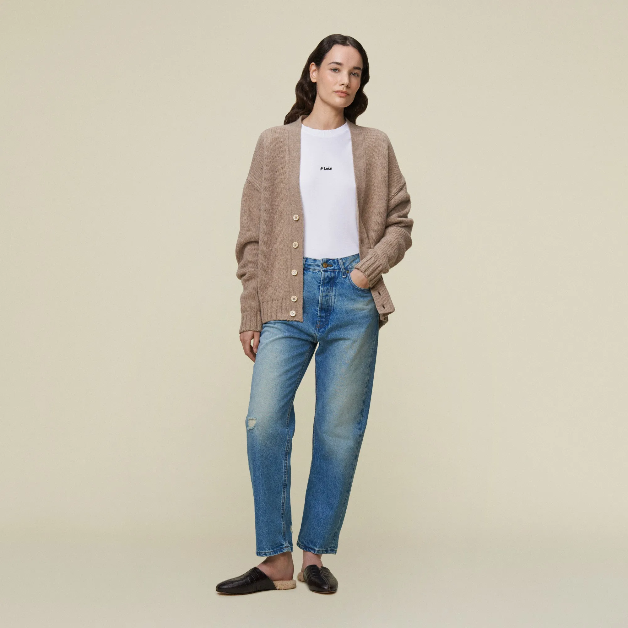 Dana Jackson Brown - Mid Rise Straight Fit
