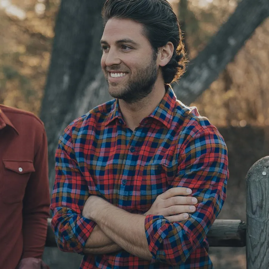 Douglas Flannel Button Down