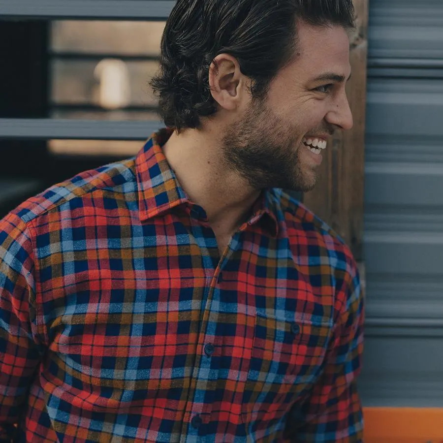 Douglas Flannel Button Down