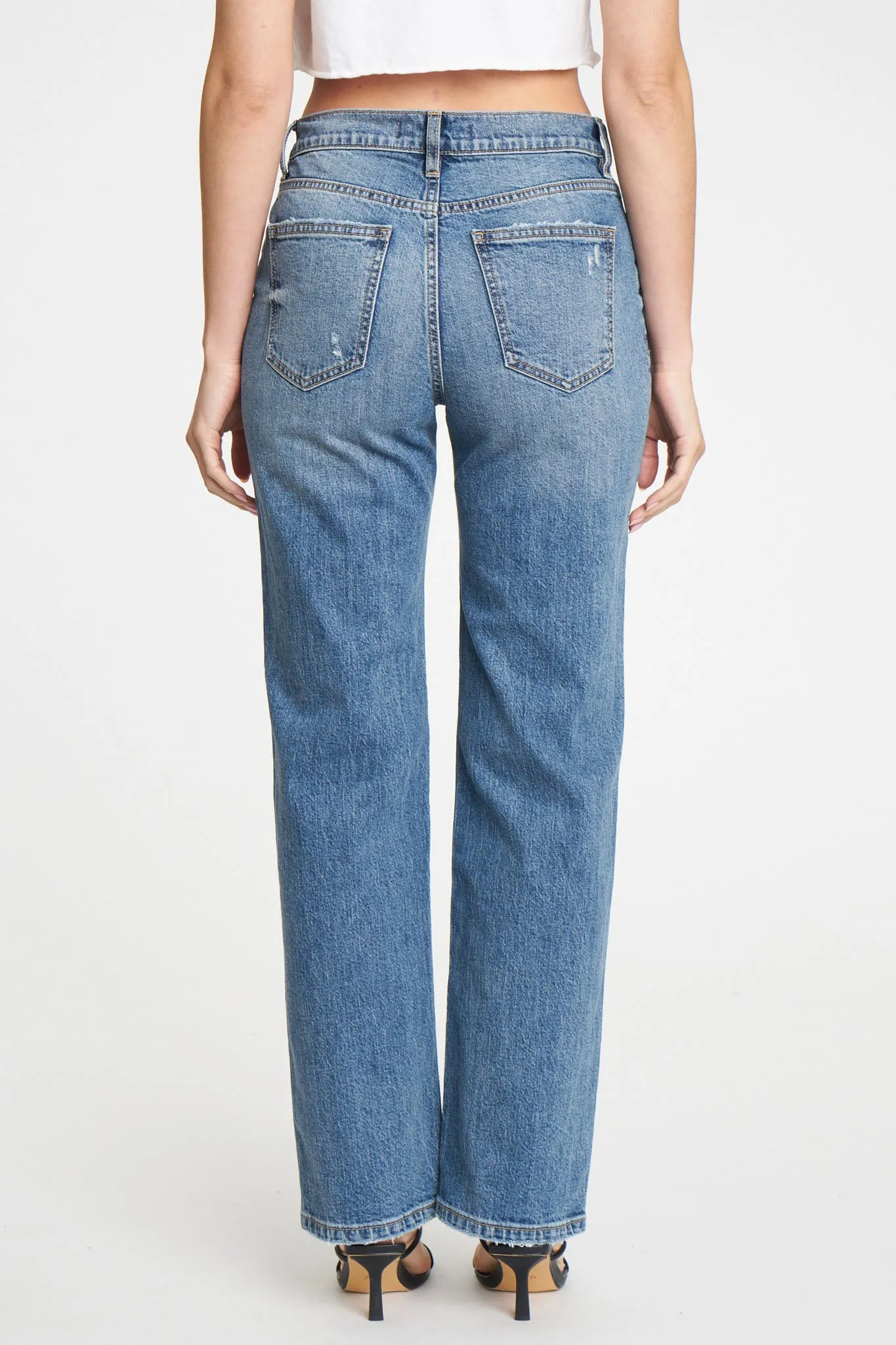 Eunina Codi Dad Jeans in Mesquite