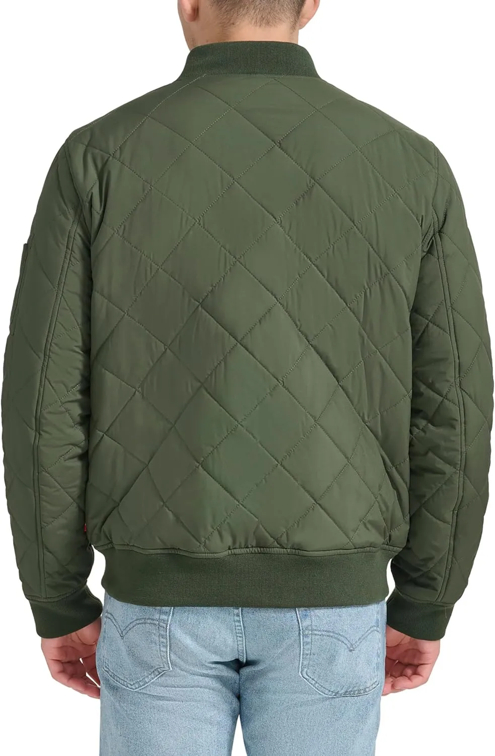 Levi's Men's Diamond Quilted Bomber Jacket