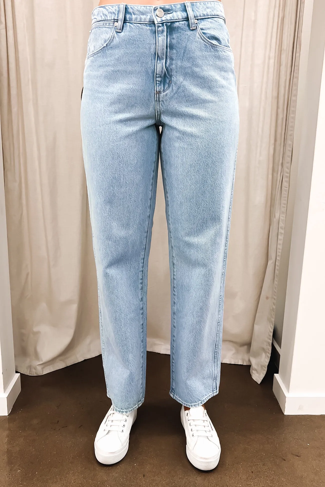 Mid Rise Vintage Straight Jean Sublime Blue
