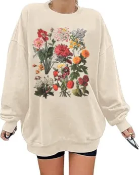 MNLYBABY Just One More Plant Sweatshirt - Women's Gardening Pullover Shirt - Plant Lover Gifts - Long Sleeve Tops