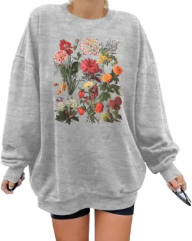 MNLYBABY Just One More Plant Sweatshirt - Women's Gardening Pullover Shirt - Plant Lover Gifts - Long Sleeve Tops