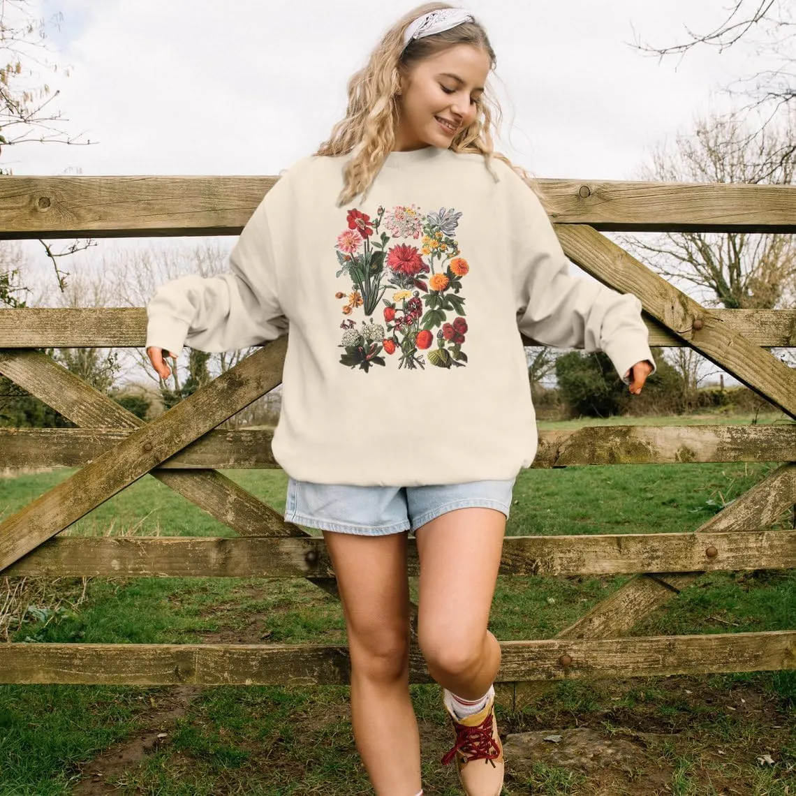 MNLYBABY Just One More Plant Sweatshirt - Women's Gardening Pullover Shirt - Plant Lover Gifts - Long Sleeve Tops