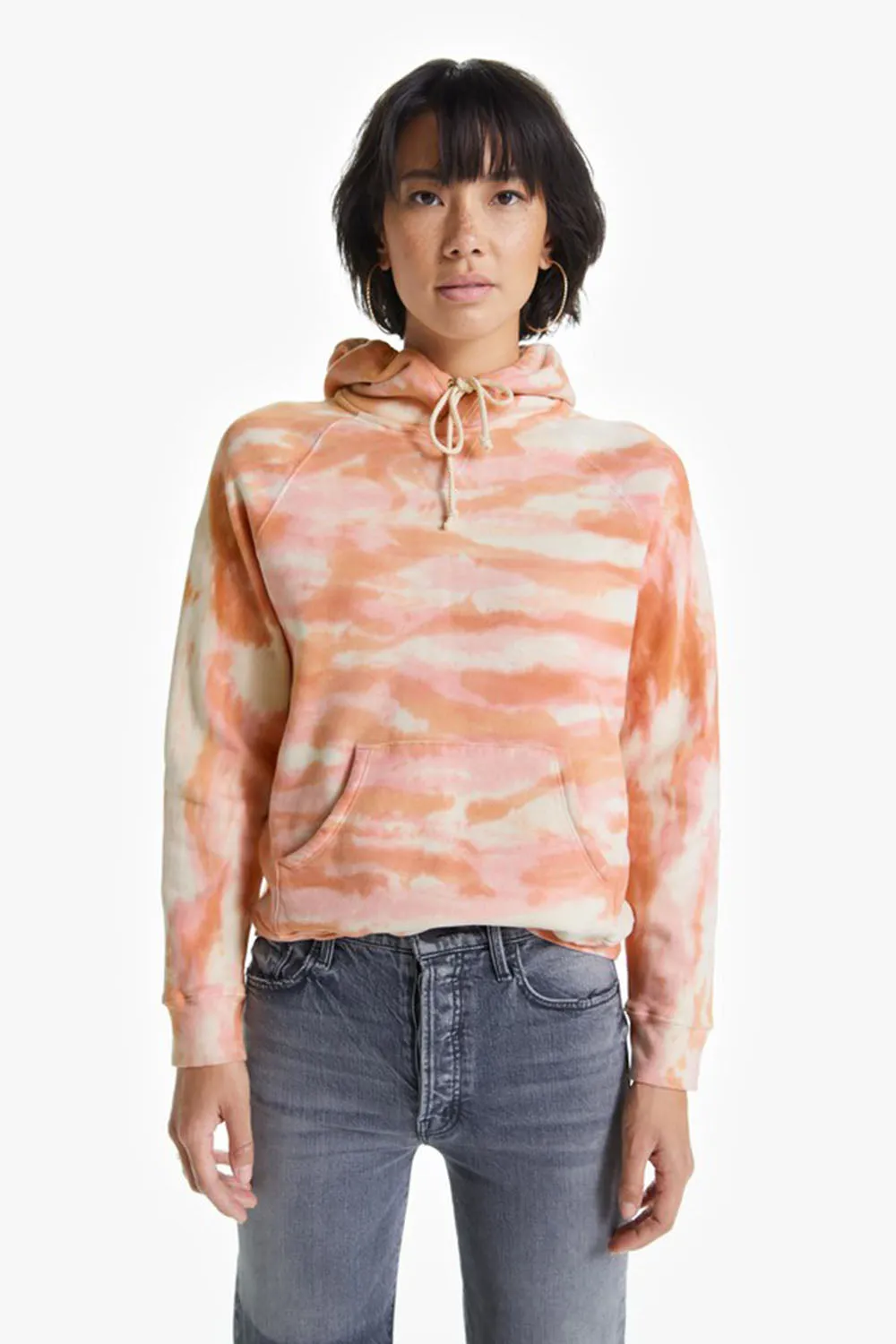 MOTHER - THE SQUARE HOODIE SUGAR PLUM WAS $399