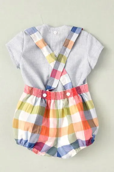 "Harlan" Multicoloured Check Shirt & Jam Pants
