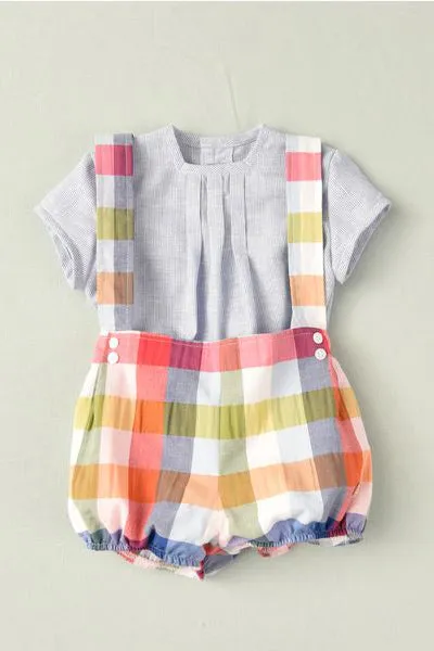 "Harlan" Multicoloured Check Shirt & Jam Pants