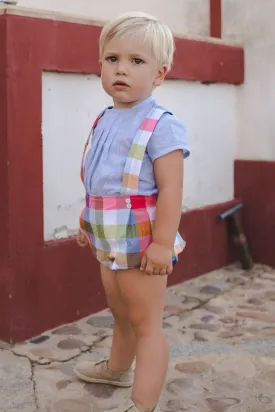 "Harlan" Multicoloured Check Shirt & Jam Pants