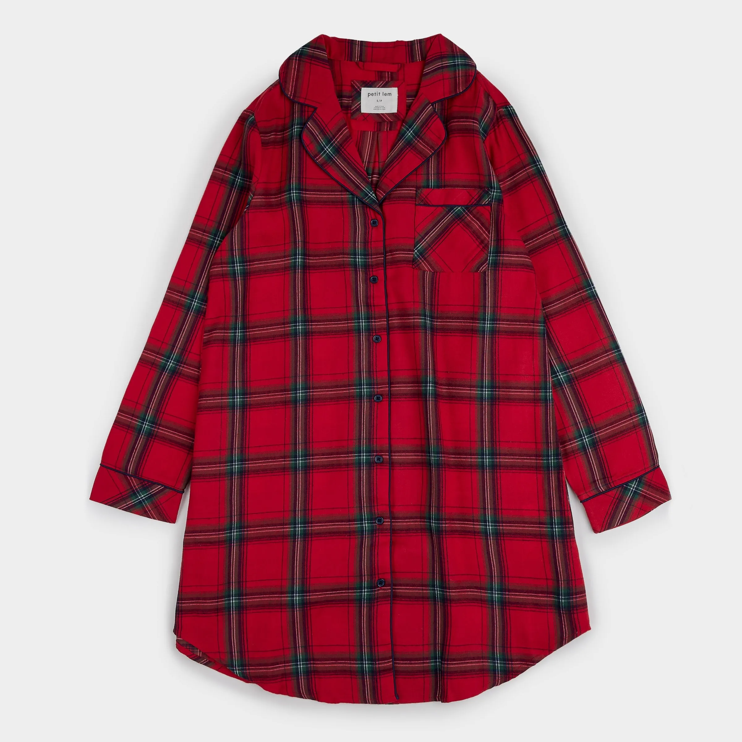 Scarlet Flannel Women's Nightgown