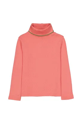 Twiggy Turtleneck in Lantana